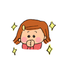 ほのぼの♪女の子の毎日スタンプ（個別スタンプ：12）