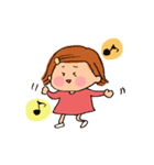 ほのぼの♪女の子の毎日スタンプ（個別スタンプ：14）