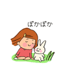 ほのぼの♪女の子の毎日スタンプ（個別スタンプ：28）