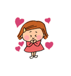 ほのぼの♪女の子の毎日スタンプ（個別スタンプ：35）