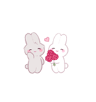 きみのことが  ″だいすき“ うさぎ（個別スタンプ：1）