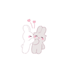 きみのことが  ″だいすき“ うさぎ（個別スタンプ：2）