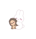 きみのことが  ″だいすき“ うさぎ（個別スタンプ：21）