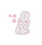 きみのことが  ″だいすき“ うさぎ（個別スタンプ：24）