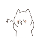 白猫メルくんの日常（個別スタンプ：8）
