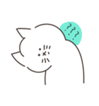 白猫メルくんの日常（個別スタンプ：9）