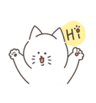 白猫メルくんの日常（個別スタンプ：10）