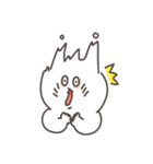 白猫メルくんの日常（個別スタンプ：16）