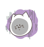 白猫メルくんの日常（個別スタンプ：17）