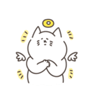白猫メルくんの日常（個別スタンプ：22）