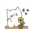 白猫メルくんの日常（個別スタンプ：28）