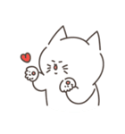 白猫メルくんの日常（個別スタンプ：39）