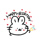 ゆるかわ手書きうさちゃん（個別スタンプ：12）