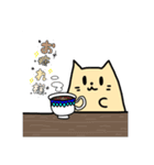 あたおかねこ達の日常（個別スタンプ：7）
