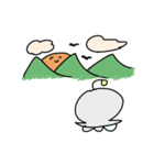 謎の生物4匹（個別スタンプ：6）