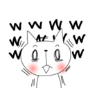 ちょいうざねこ(80%)（個別スタンプ：6）