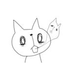 ちょいうざねこ(80%)（個別スタンプ：36）