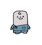 想くんと石まるくん（個別スタンプ：1）