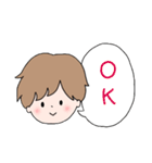 犬好きホワトの毎日使えるスタンプ（個別スタンプ：5）