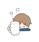 犬好きホワトの毎日使えるスタンプ（個別スタンプ：18）