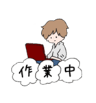 犬好きホワトの毎日使えるスタンプ（個別スタンプ：21）