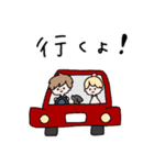 犬好きホワトの毎日使えるスタンプ（個別スタンプ：22）