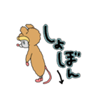 くまねずみくんの日常（個別スタンプ：3）