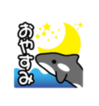 ひとこと(シャチ2)（個別スタンプ：2）