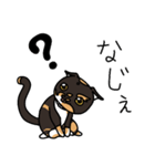 三毛猫ゔぃちゃんの日常（個別スタンプ：32）
