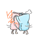 マスク二枚（個別スタンプ：2）