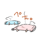 マスク二枚（個別スタンプ：3）