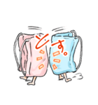 マスク二枚（個別スタンプ：8）