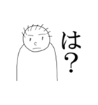 無表情くん 思ってない＆言いにくい編（個別スタンプ：23）