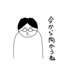 無表情くん あいさつ編（個別スタンプ：36）