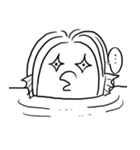 アマビエ様と（個別スタンプ：8）