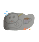 ひらがなカタカナおもちくん（個別スタンプ：8）