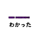 3D 英語文字 (英語ー日本語）（個別スタンプ：13）