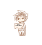 のーんびりいきます（個別スタンプ：4）