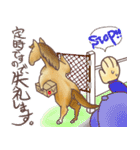 ちびうま♪〜自由な馬のすたんぷ〜（個別スタンプ：24）