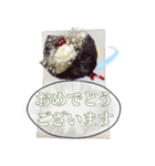 お花でフォーマル挨拶（個別スタンプ：8）