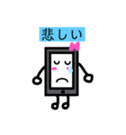 スマホちゃんの日常＆挨拶（個別スタンプ：19）