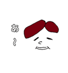 脱力ワンレンガール（個別スタンプ：5）