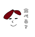 脱力ワンレンガール（個別スタンプ：16）