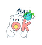 地球愛、クマ (GomGoo)（個別スタンプ：6）