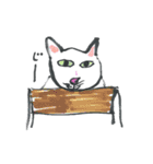 ふしぎなねこたち（個別スタンプ：9）