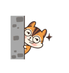 オレンジリス（個別スタンプ：5）