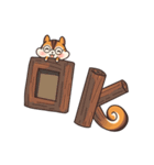 オレンジリス（個別スタンプ：7）