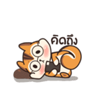 オレンジリス（個別スタンプ：15）