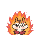 オレンジリス（個別スタンプ：20）