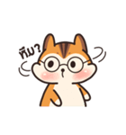 オレンジリス（個別スタンプ：26）